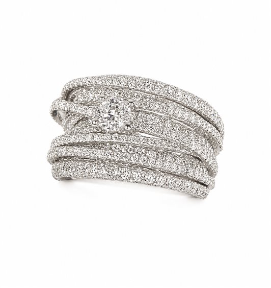 Ring Giorgio Visconti Woman in Gold Diamante 0.26 Ct AB13974 - AB13974